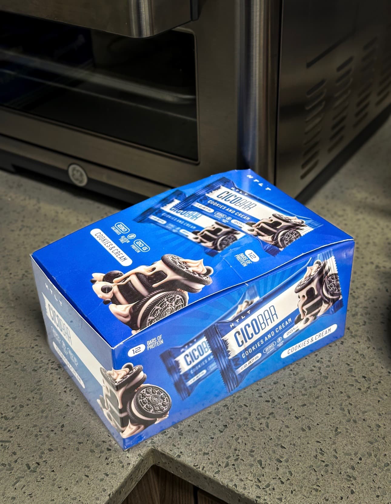 Box of HTLT CicoBar protein bars